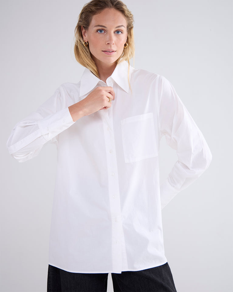 Summum Klassieke Knoopjesblouse