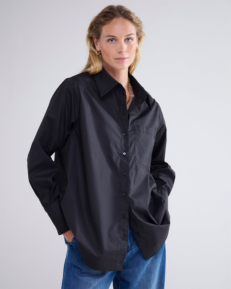 summum Klassieke knoopjesblouse