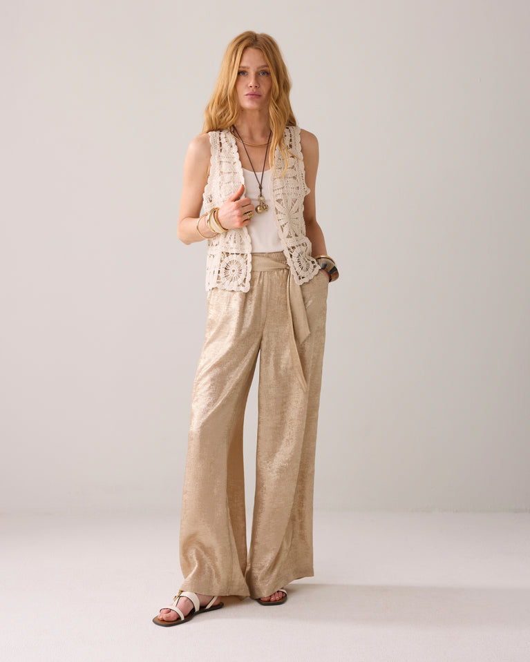 Summum Kort Gehaakt Gilet