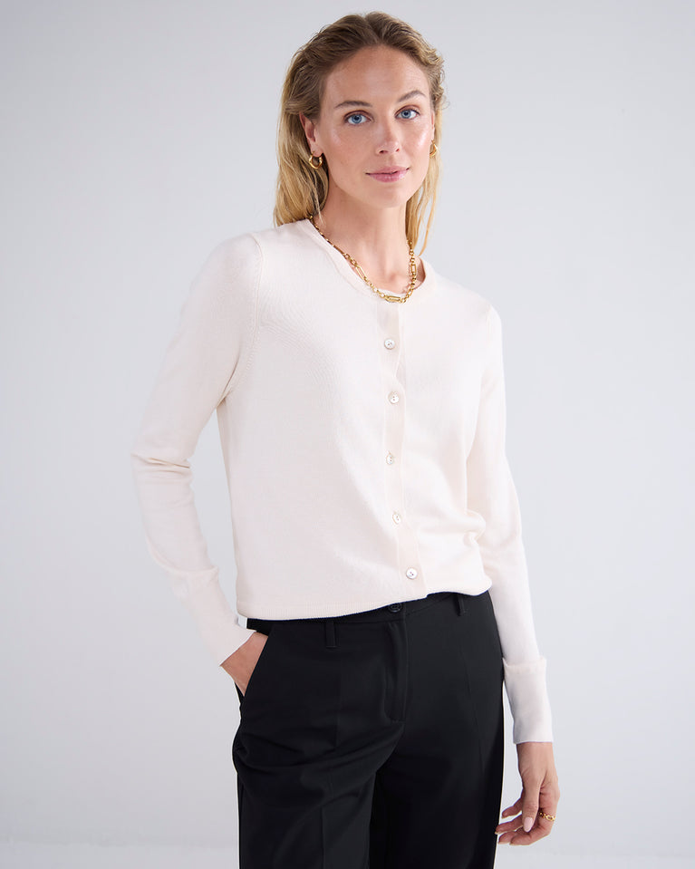 summum Kort vestje met knopen