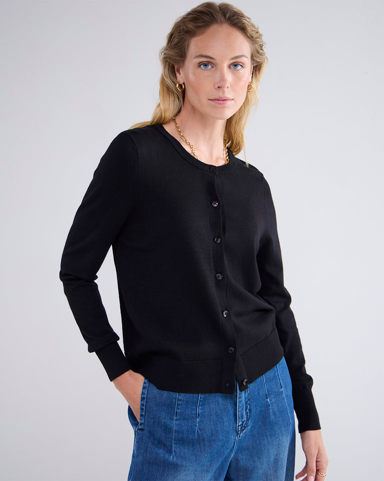 summum Kort vestje met knopen