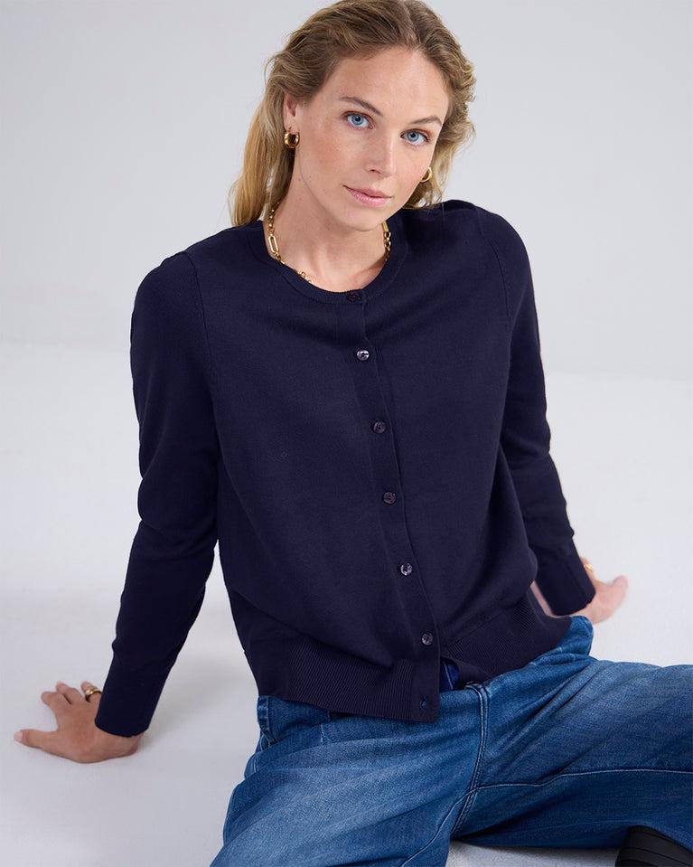 summum Kort vestje met knopen