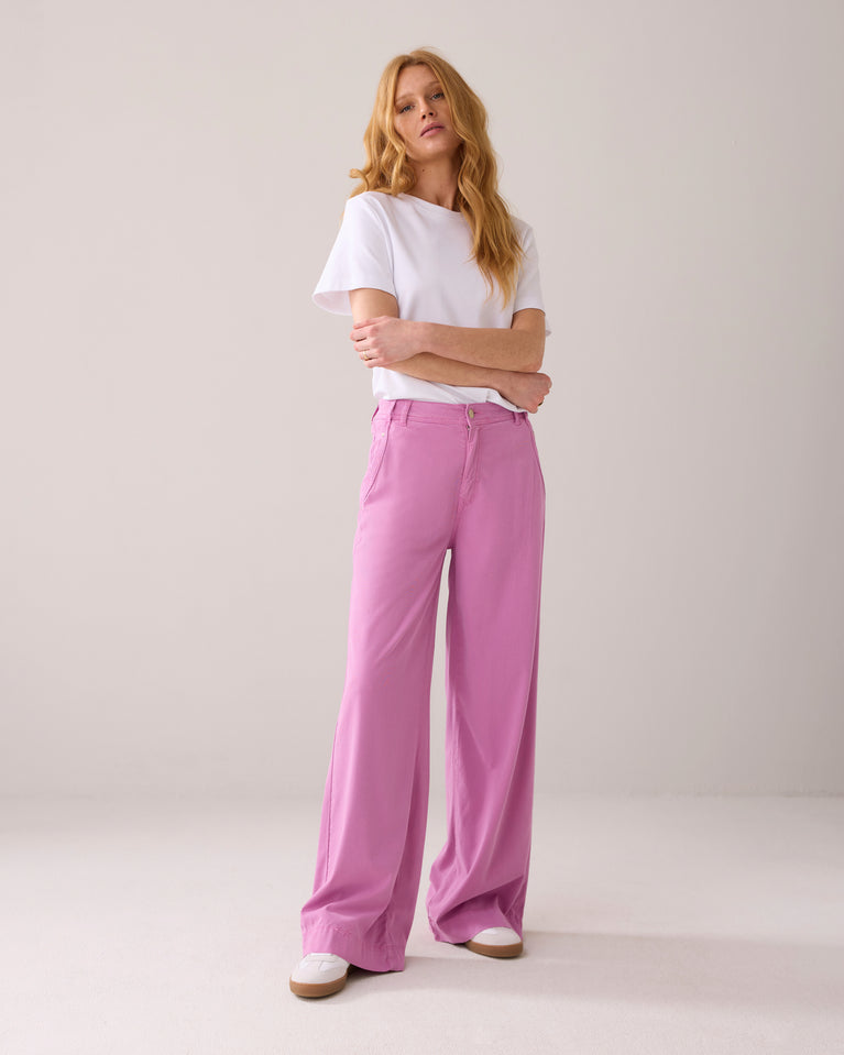 summum Lange broek lyocellmix