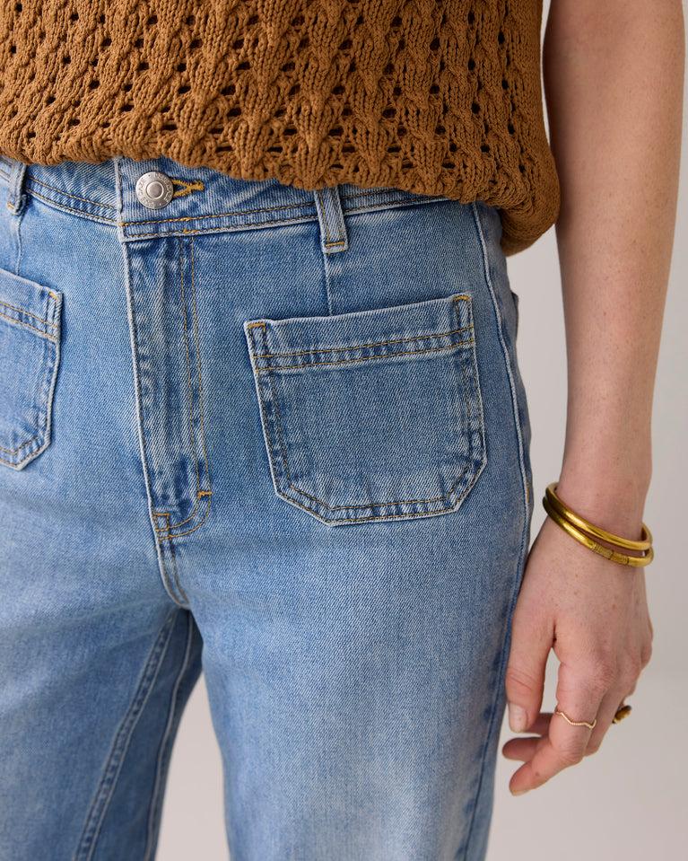 Summum Lichte Flared Jeans