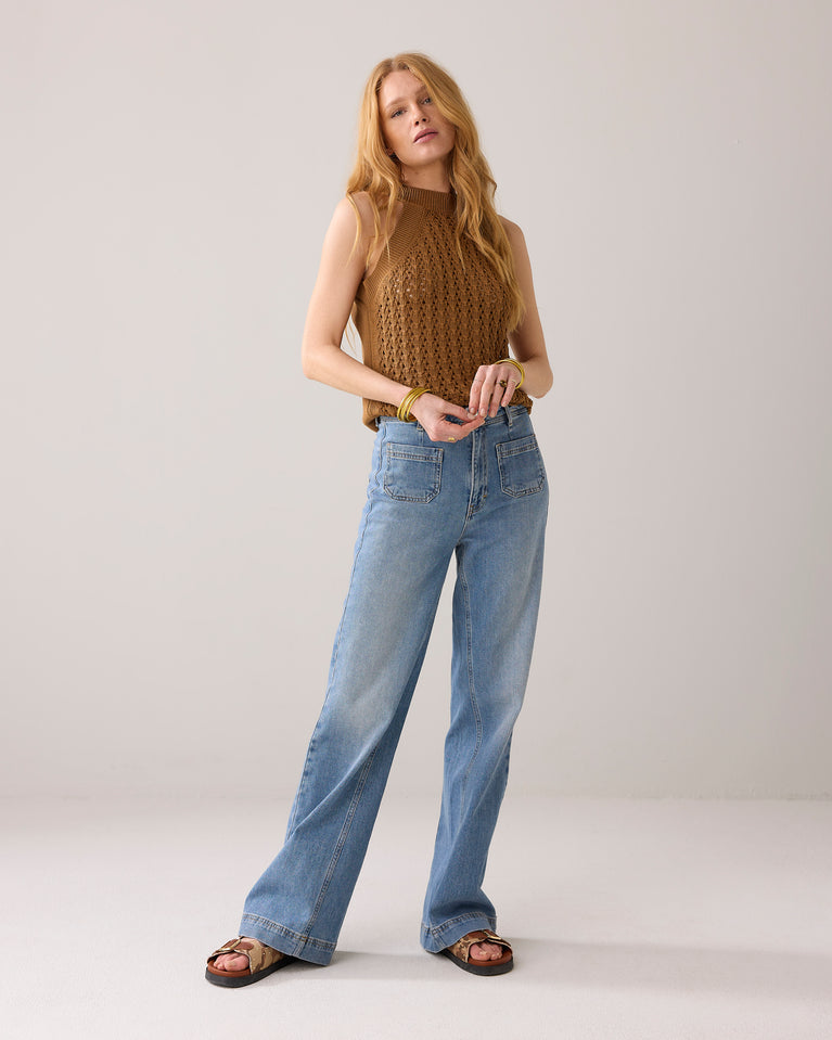 summum Lichte flared jeans