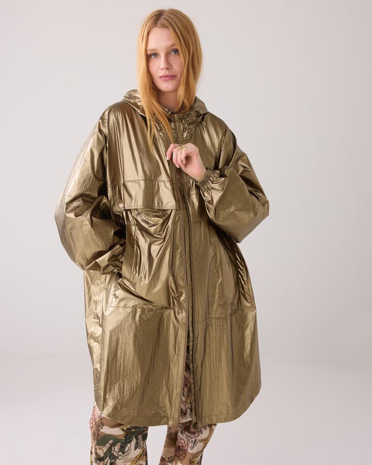 Summum Metallic Regenjas Met Opbergzak