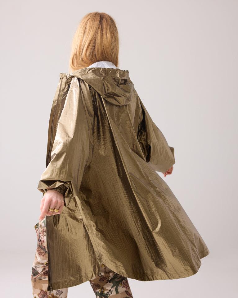 Summum Metallic Regenjas Met Opbergzak