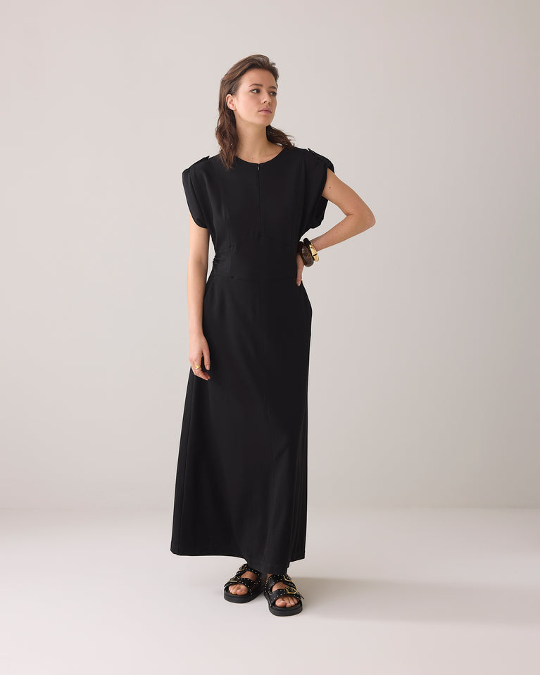 Summum Midi Jurk Van Punto Milanostof