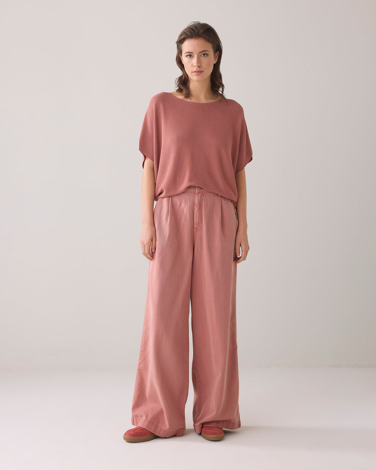 Summum Mouwloze Oversized Top