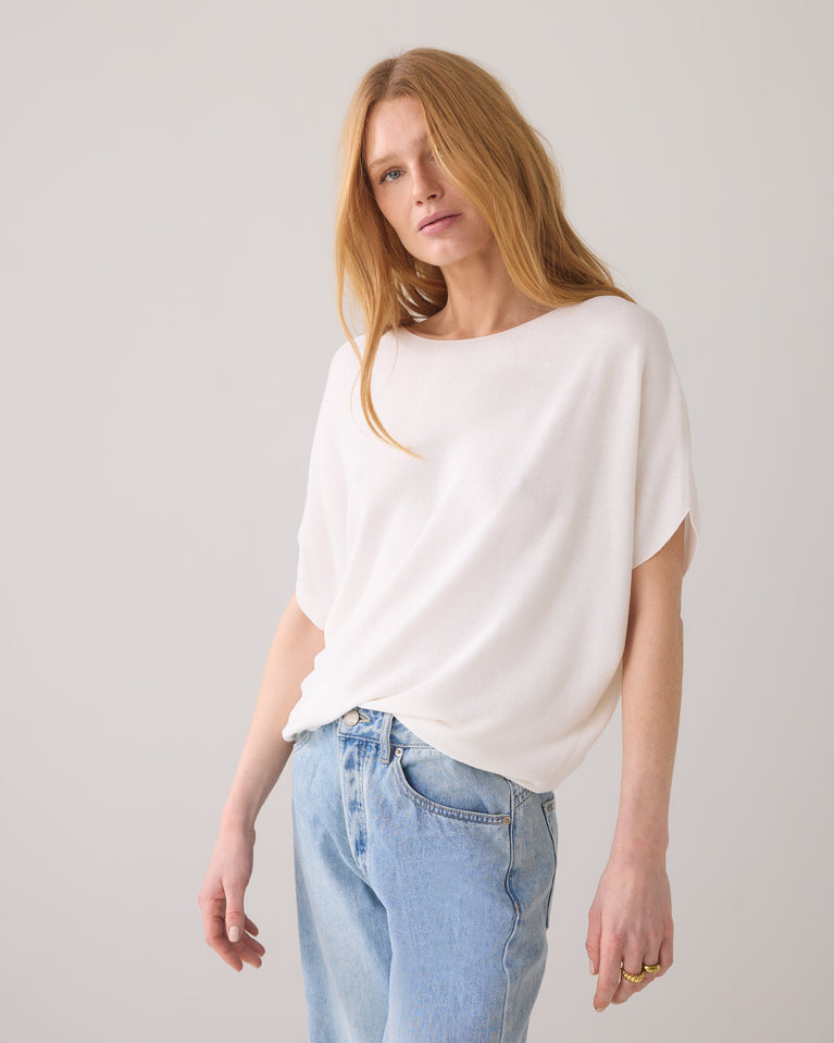 Summum Mouwloze Oversized Top