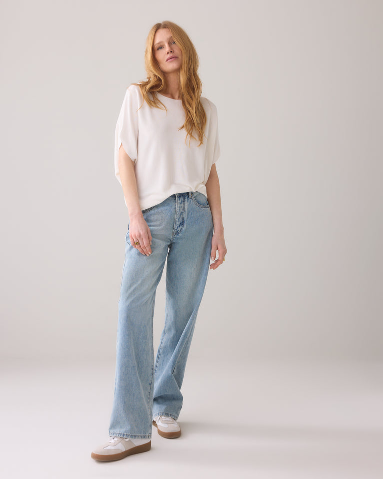 summum Mouwloze oversized top