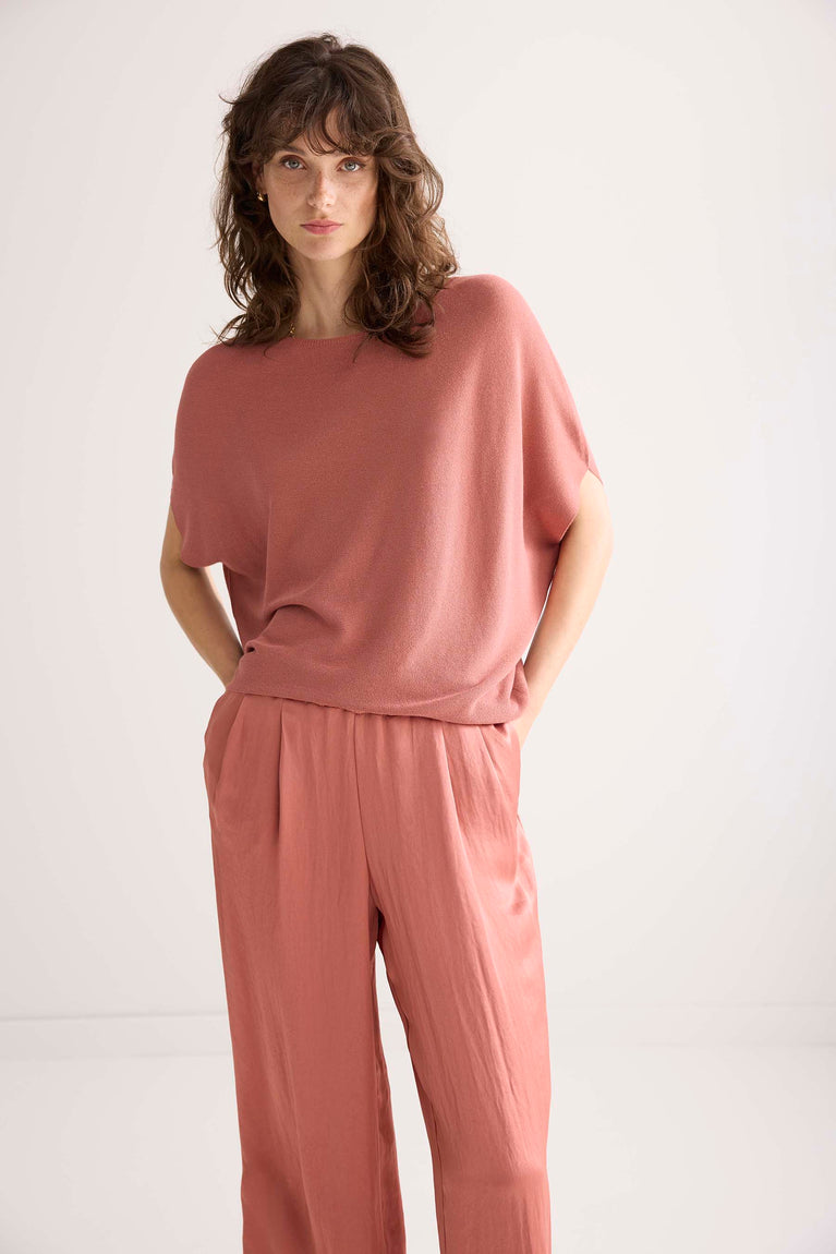 summum Mouwloze oversized top