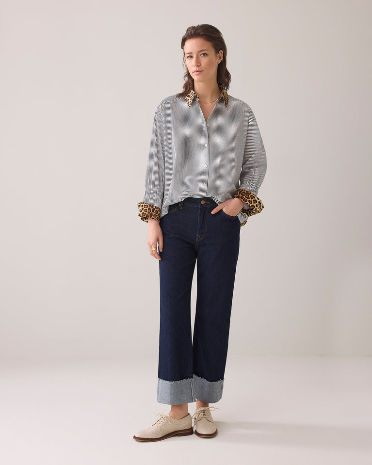 Summum Overhemdblouse In Mix Van Prints