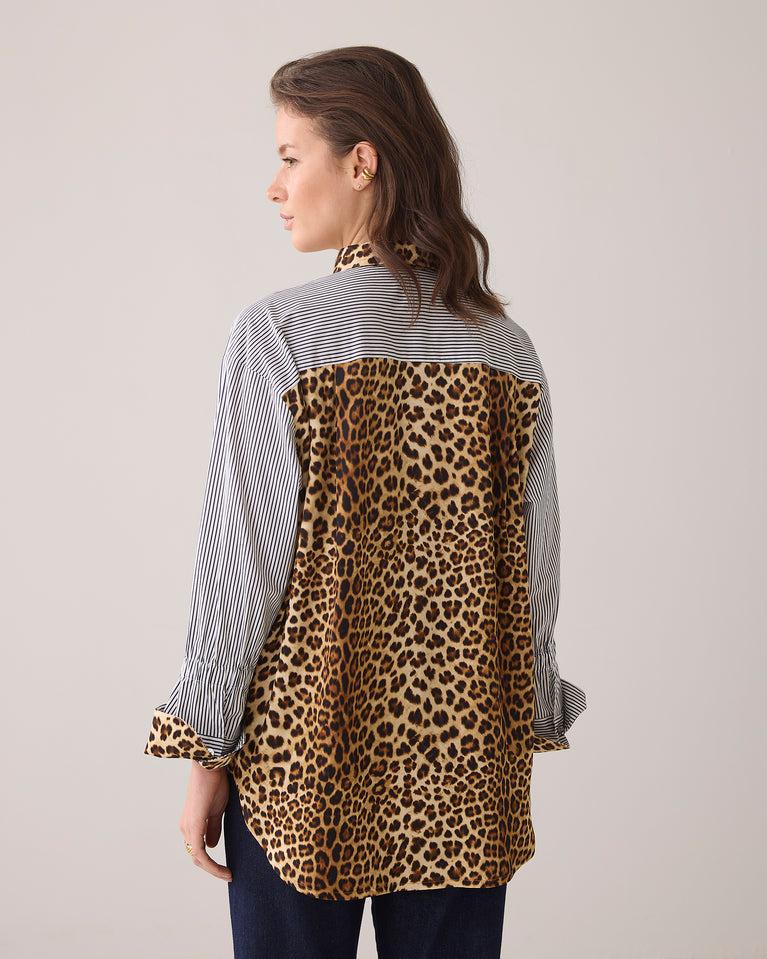 Summum Overhemdblouse In Mix Van Prints