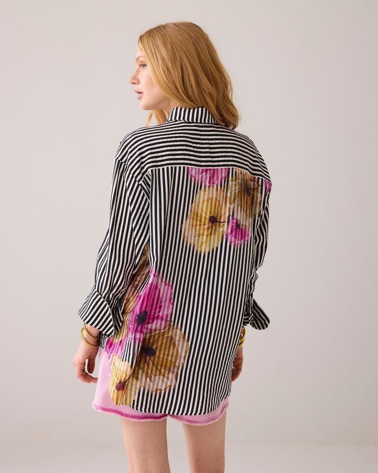 Summum Overhemdblouse Met Bloem