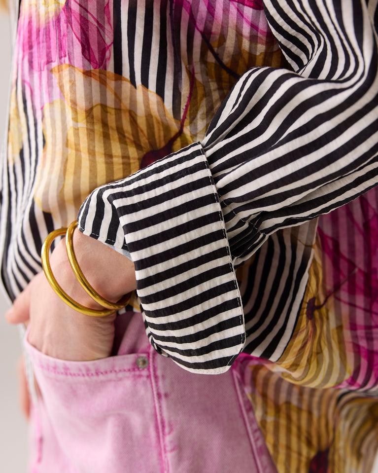 Summum Overhemdblouse Met Bloem