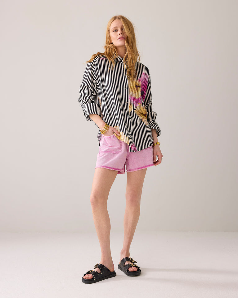 summum Overhemdblouse met bloem