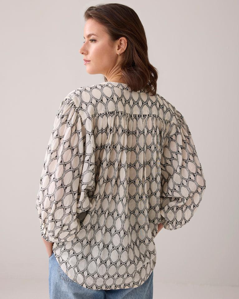 Summum Oversized Blouse Lurex