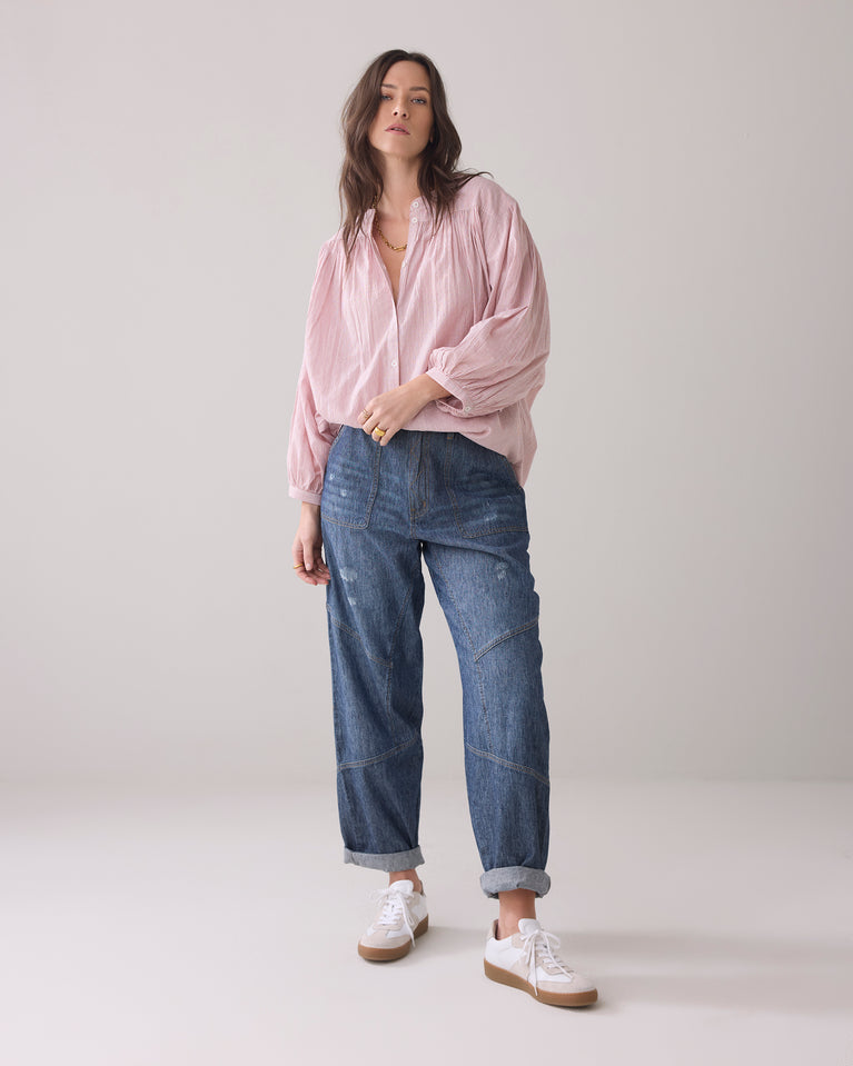 Summum Oversized Blouse Lurex