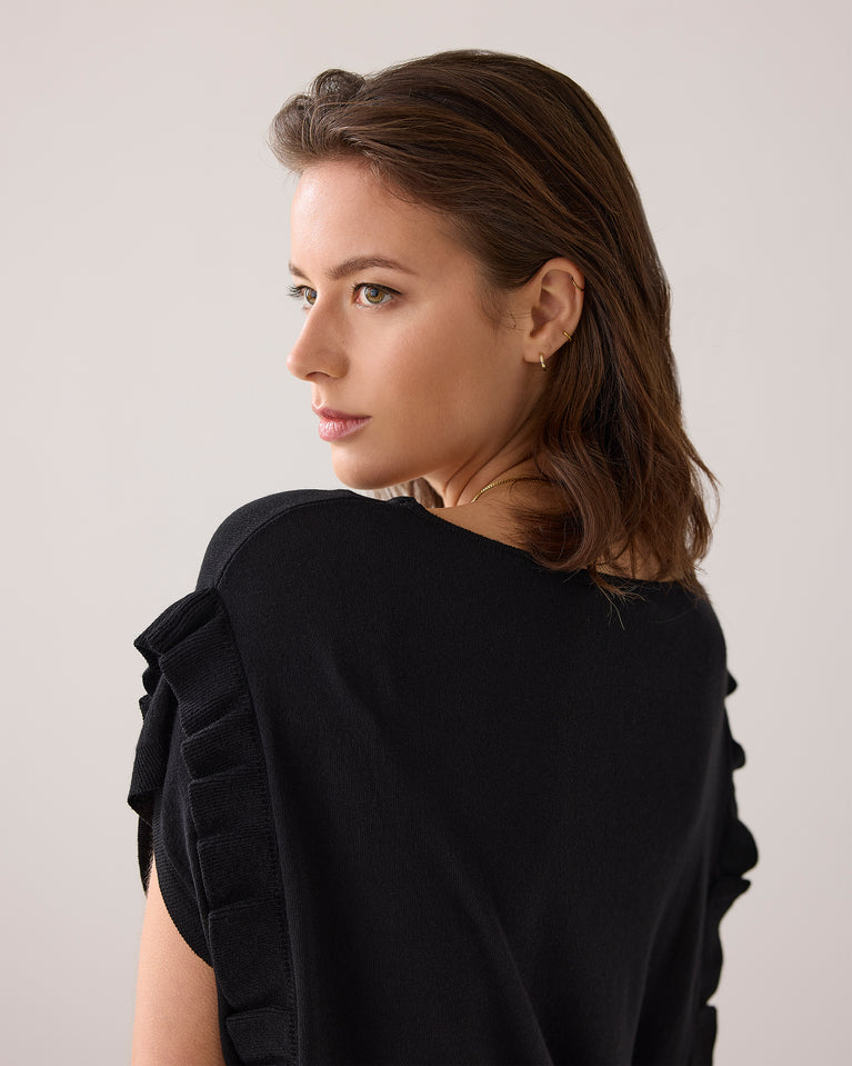 Summum Oversized Top Volants