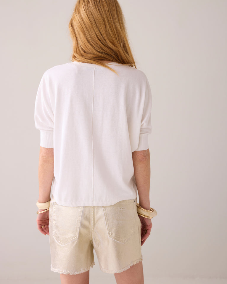 Summum Oversized Trui Katoen-zijde