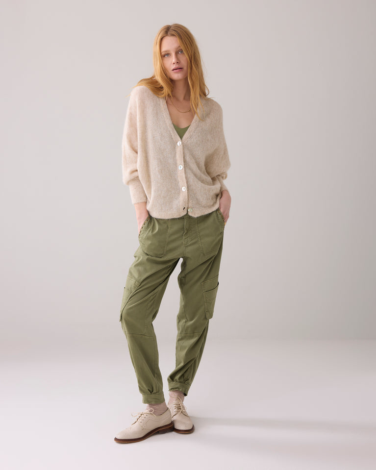 summum Oversized vest van alpaca-mix