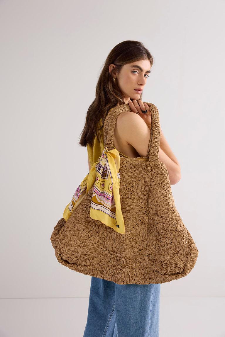 Summum Raffia Strandtas