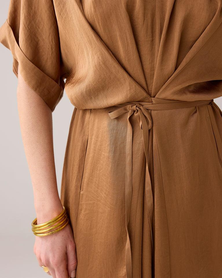 Summum Rechte Jurk Met Ceintuur