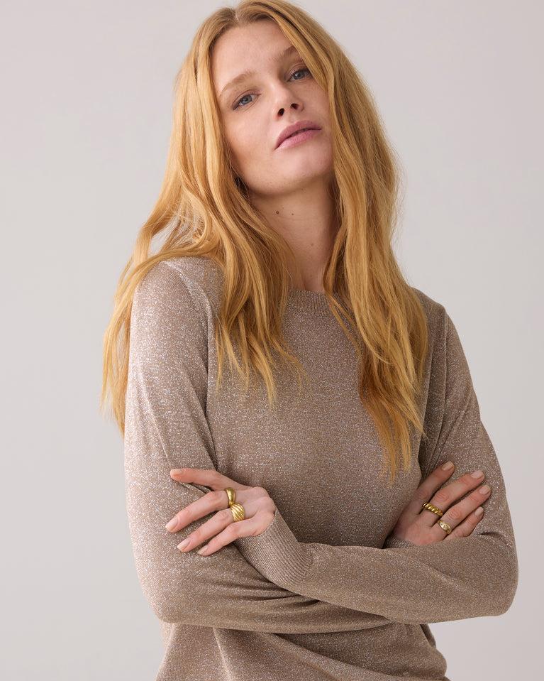 summum Rechte trui met lurex