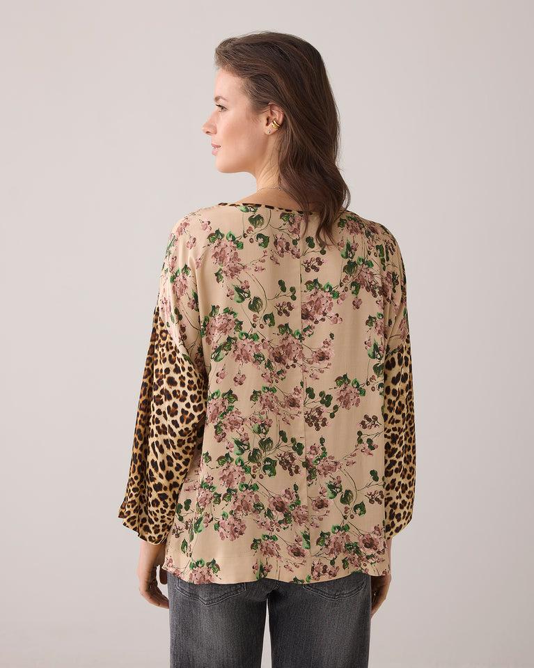 Summum Ruimvallende Top Met Print