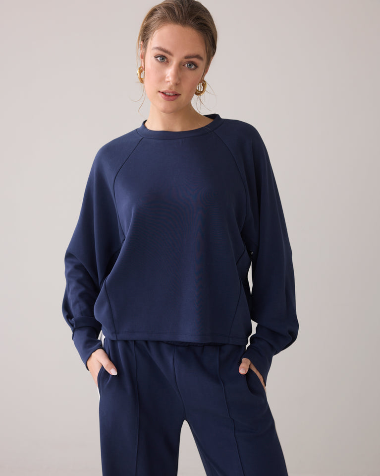 summum Scuba trui met boxy fit