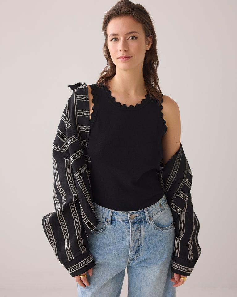 Summum Singlet Met Schulpdetails