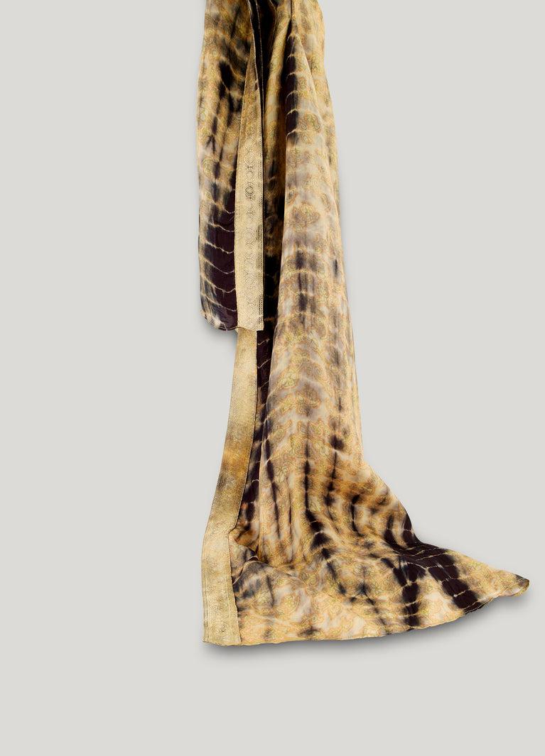 summum Sjaal tie-dye