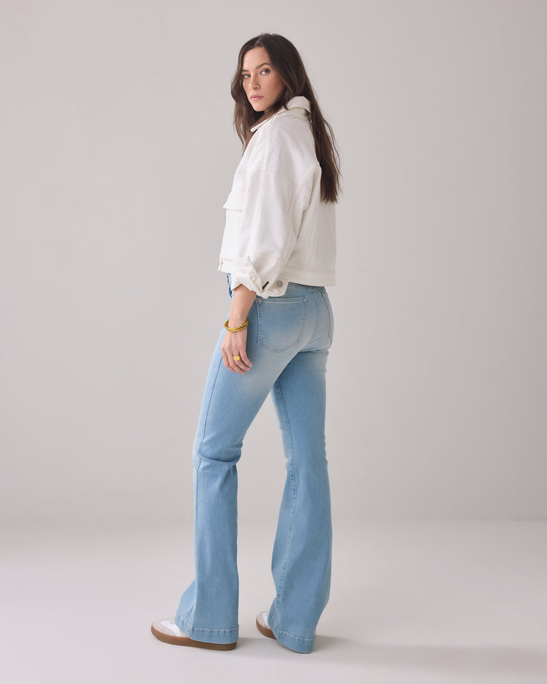 Summum Skinny Fit Jeans Lichte Wassing