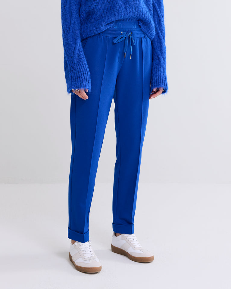 Summum Slim-fit Broek In Punto Milano