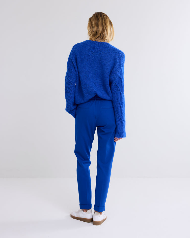 Summum Slim-fit Broek In Punto Milano