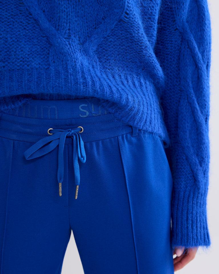 Summum Slim-fit Broek In Punto Milano