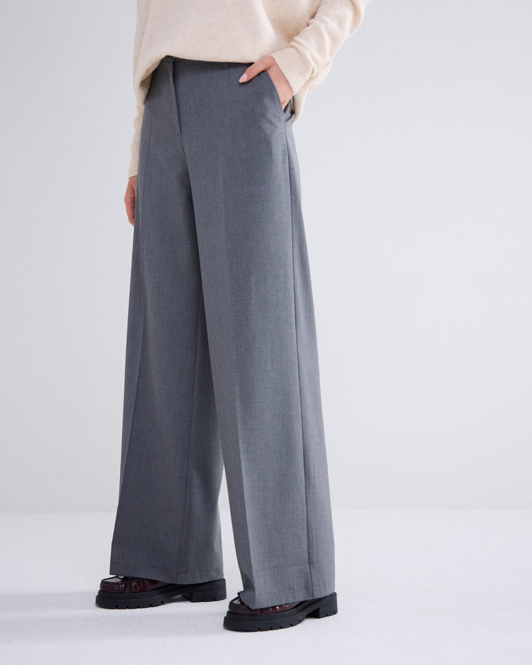 Summum Soepelvallende Wijde Broek