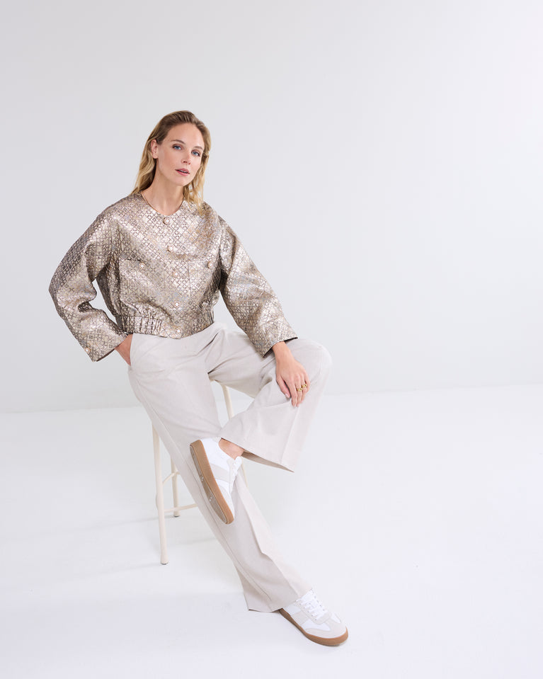 Summum Soepelvallende Wijde Broek