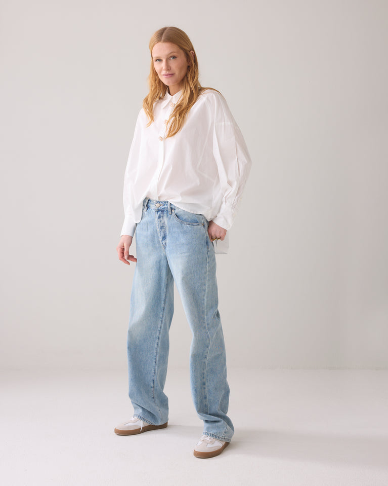 summum Straight leg jeans vintage wassing