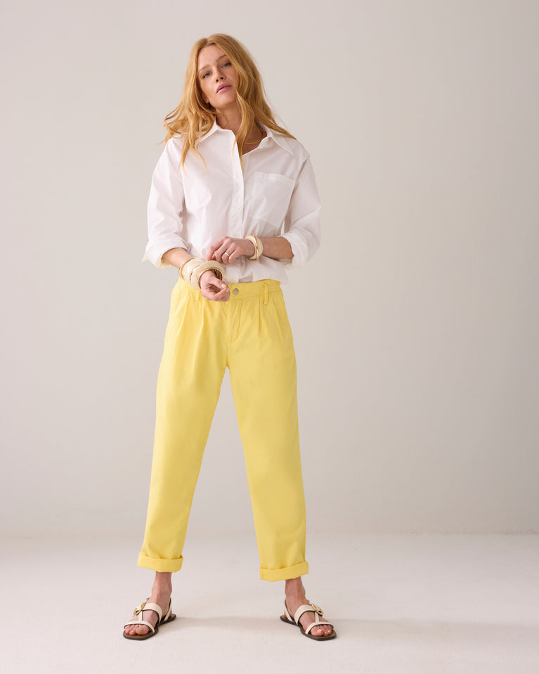 Summum Tapered Broek Linnenblend