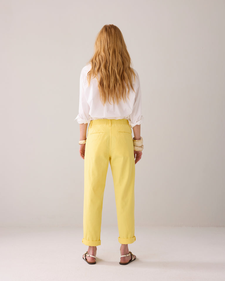 Summum Tapered Broek Linnenblend