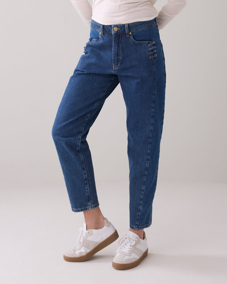Summum Tapered Jeans Contrast Wassing