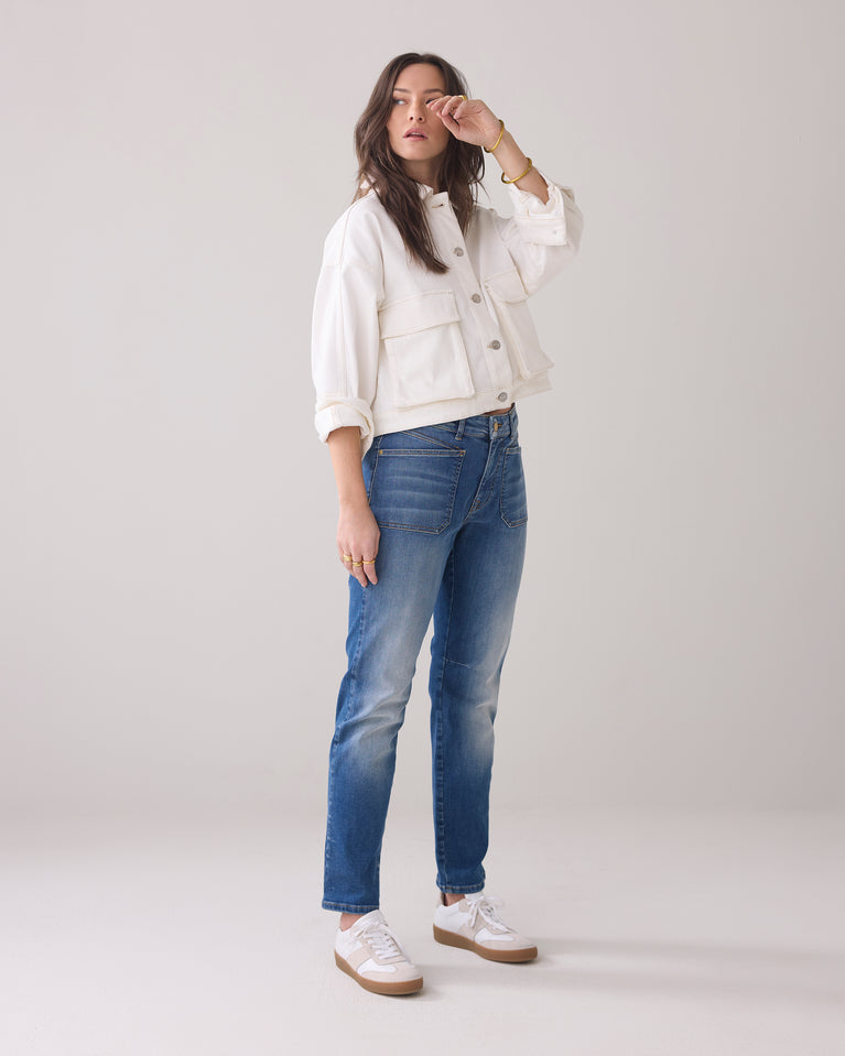 summum Tapered jeans stone wassing