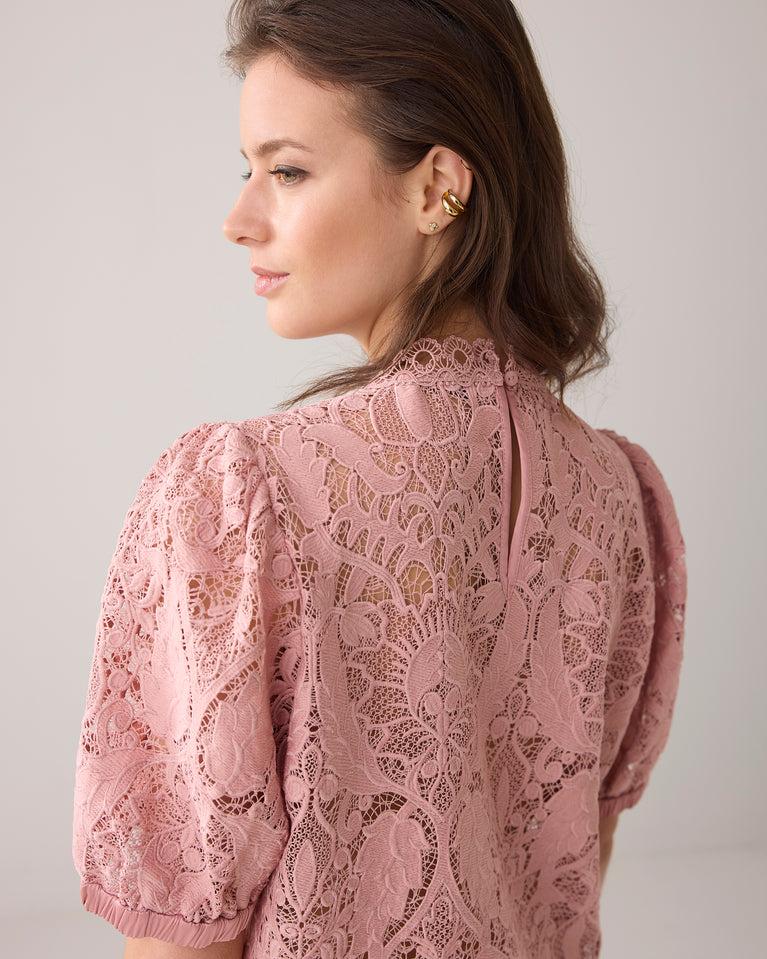 Summum Top Kanten Stof