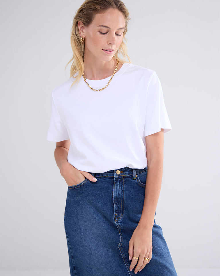 Summum Top Met Korte Mouwen