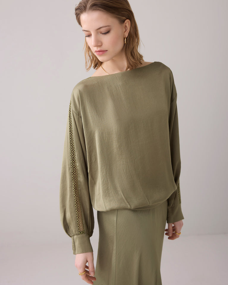 Summum Top Met Vleermuismouwen