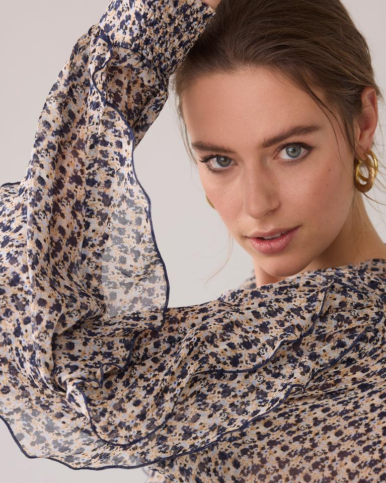 Summum Top Ruffles Petit-fleur