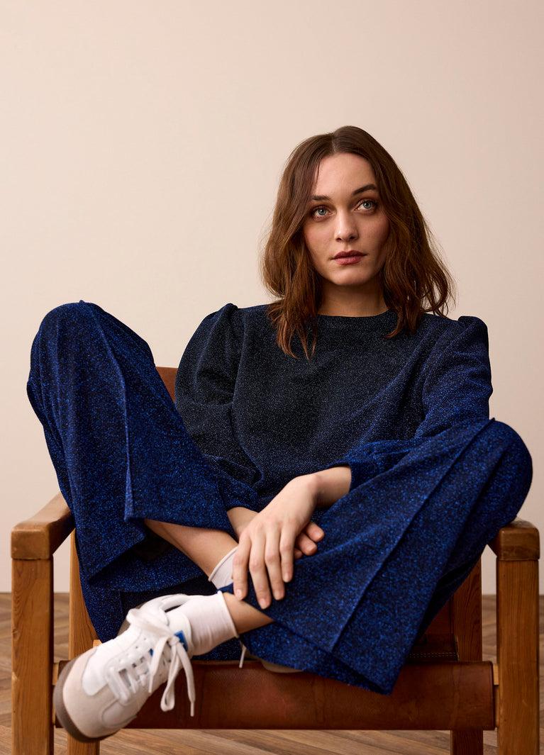 Summum Top Van Glinsterend Lurex