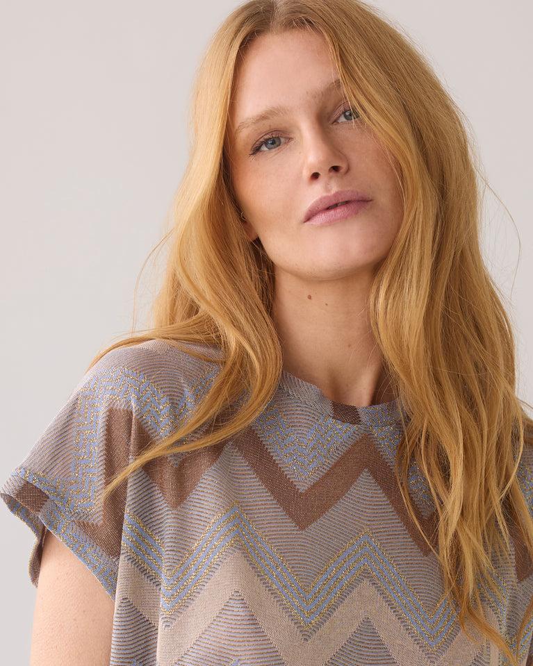 Summum Top Zigzagpatroon